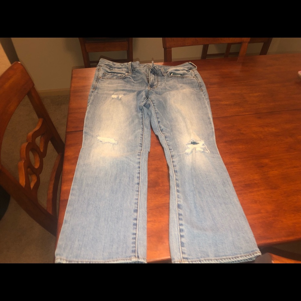 AE artist crop jeans